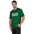 thumbnail image 4 of Inkmeso Men's Graphic Printed "First Time Daddy" Short Sleeve Tee Shirt Jersey Shirt For Dad, 4 of 7