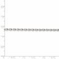 thumbnail image 5 of 925 Sterling Silver 2.75mm Beveled Oval Cable Chain 24 Inch, 5 of 7