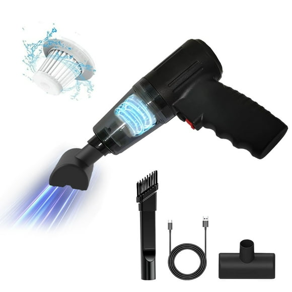 Wzzjkit 7000PA Handheld Car Vacuum Cleaner- Lightweight Rechargeable Handheld- Collector-Portable Vacuum Cleaner-Handheld Vacuum Cleaner for Car-Home