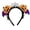 Orange, variant on UJNDER Women's Halloween Witch Pumpkin Bow Cat Ear Headband for Party Cosplay Headbands for Women,Orange,One Size