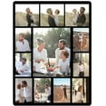 thumbnail image 3 of AISENIN Custom Blankets With Photos Collage Personalized Throw Blankets With Picture And Text Soft Flannel Blankets Bed Throws Gift For Family Friend Anniversary 60*80 Inch 12 Photos, 3 of 6