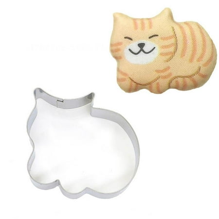 

QING SUN Baking Mold - Stainless Steel Biscuits Mold Fondant Cake Animal Biscuits Mold Cake Mold Household DIY Baking Tool Suit Used for Home Oven Microwave Oven N set Cat3