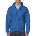 thumbnail image 1 of Sudadera Lisa Con Gorro, Cierre Y Cangurera National Style, 1 of 2