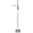 thumbnail image 5 of Dima 1-Handle Freestanding Waterfall Tub Faucet with Handshower in Chrome, 5 of 6