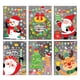 thumbnail image 1 of 9 hojas de pegatinas navideñas para ventana Impresión de doble cara Likrtyny autoadhesivas pasta de espejo navideño rejillas de ventana navideñas para el hogar, 1 of 3