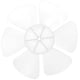 thumbnail image 1 of Ventilador de 6 hojas para interiores, pieza de repuesto para ventilador de pie, suministro de ventilador eléctrico, 1 of 6