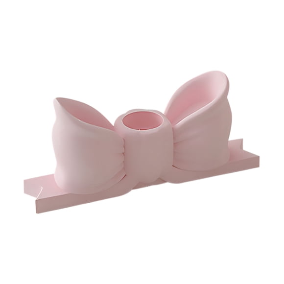 Vela de aromaterapia larga con lazo decorativo para velas, candelabros con lazo