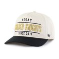 thumbnail image 2 of Men's '47  Cream/Black Vegas Golden Knights Expansion Debut Two-Tone Hitch Adjustable Hat, 2 of 3