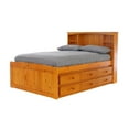 thumbnail image 6 of OS Home and Office Furniture 82121K6-22 Solid Pine Bed in Warm Honey Brown, 6 of 6