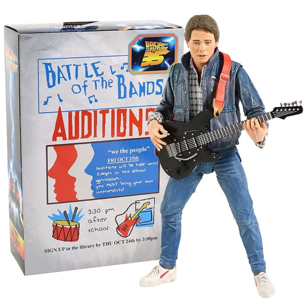 NECA-Retour vers le futur UlOscar Marty Mcfly Tales From Space Figura de acción, juguete de modelo de colección, regalo de mantequilla zhangyuxiang unisex
