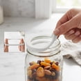 thumbnail image 3 of Wide Mouth Canning Lids With Handles Leak Proof Silicone Sealing Gasket For Jars And Pickling Containers Reusable Airtight Food Preservation Sealing Strip Home Decor, 3 of 3