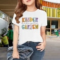 thumbnail image 2 of XIYNBAOK Graphic Tees for Teen Girls Tshirt for Girls Easter Shirts Tween Girls Clothes 2000s Clothes Girl Toddler Clothes Preppy Clothes 7-8 Girls 5t Clothes for Size 10 12 Trendy, 2 of 8