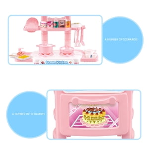 Langgg Kids Kitchen Toys Pretend pretend play cook sets Play Cooking Toys Tableware Sets Baby Toddlers Kitchen Simulation Toys