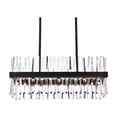 thumbnail image 3 of Serephina 30 inch crystal rectangle chandelier light in black, 3 of 3