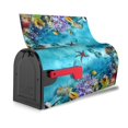 thumbnail image 3 of Bingfone Corals And Tropical Fish Magnetic Mailbox Cover Standard Size For Garden Yard Outdoor Decorations-25.5x21 In, 3 of 7