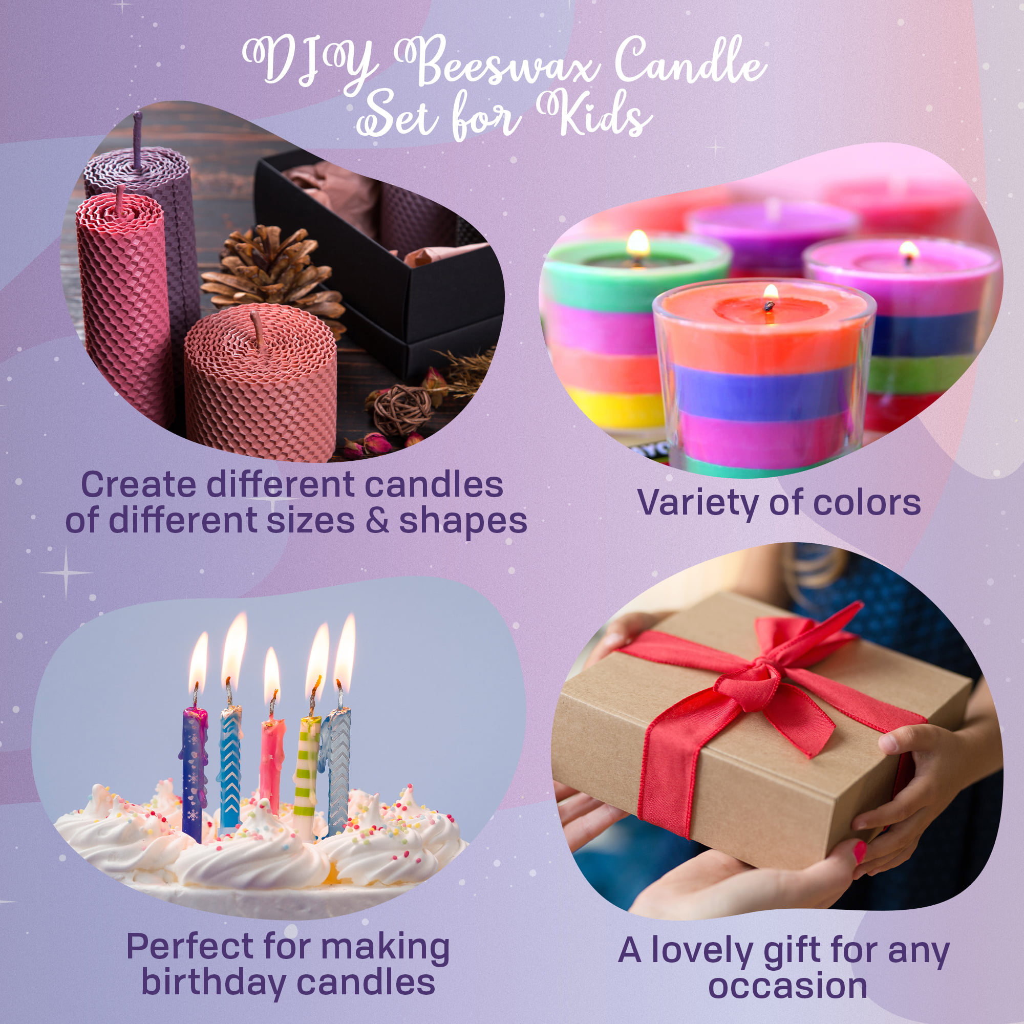 Shop Candle Making Kit - Gift Set for Kids &a at Artsy Sister.