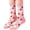 Light Pink [Halloween Gifts for Women Clearance Sales], variant on WEIWEN Halloween Socks for Women Men Crew Funny Cute Spooky Season Crew Socks 1 Pair Novelty Fun Halloween Gifts Light Pink, One Size