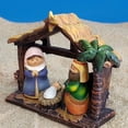 thumbnail image 4 of Billuyoard Figuritas artesanales de Natividad, estatua resistente, adorno de estatua, accesorio de adorno, de oficina para adultos Decoración Escribe un, 4 of 6