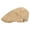 Beige, variant on Mens Womens Washable Breathable British Forward Baseball Cap, Beige