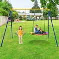 thumbnail image 1 of Costway Estructura para Columpio hasta 300 Kg Estructura Resistente en Acero Forma de A para 2 Columpios con Palos para Parque Infantil Patio Jardín, 1 of 10