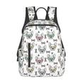 thumbnail image 1 of Fotbe Cute French Bulldog Mochila Ligera para Hombres y Mujeres - Duradera y Resistente al Agua, Ideal para Escuela, Trabajo, Viajes y Uso Diario, 1 of 7
