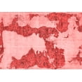 thumbnail image 1 of Ahgly Company Indoor Rectangle Abstract Red Modern Area Rugs, 4' x 6', 1 of 4