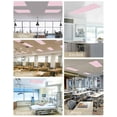 thumbnail image 5 of Pink Checkered Fluorescent Light Covers for Ceiling Lights 4x2 feet, 3 Pack Magnetic Light Filters for Classroom, Pink White Buffalo Plaid Fluorescent Light Shade Panel for Office School Drop Home, 5 of 9