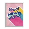 thumbnail image 4 of Andrea Jasid Grassi If Not Now When Motivational Phrase Fun Pop Typography 16" x 20" Framed Painting Art Prints by Stupell Home Décor, 4 of 5