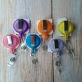 thumbnail image 3 of YJ Premiums 6PC Nurse & Teacher Badge Reel | Cute Funny Nursing Name Badge Retractable ID Clip Holder | Smiley Face Be Kind Bee Stay Pawsitive Boho Rainbow Gifts for Nurses Medical Accessories, 3 of 5
