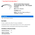 thumbnail image 2 of Idle Air Control Valve Connector - Compatible with 1993 - 1997 Chrysler Concorde 1994 1995 1996, 2 of 2