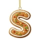 thumbnail image 1 of Adorno Navideño con 26 Letras, Colgante para Árbol de Navidad, Adornos Personalizados, Decoración Navideña, Decoración Colgante para Árbol de Navidad., 1 of 1