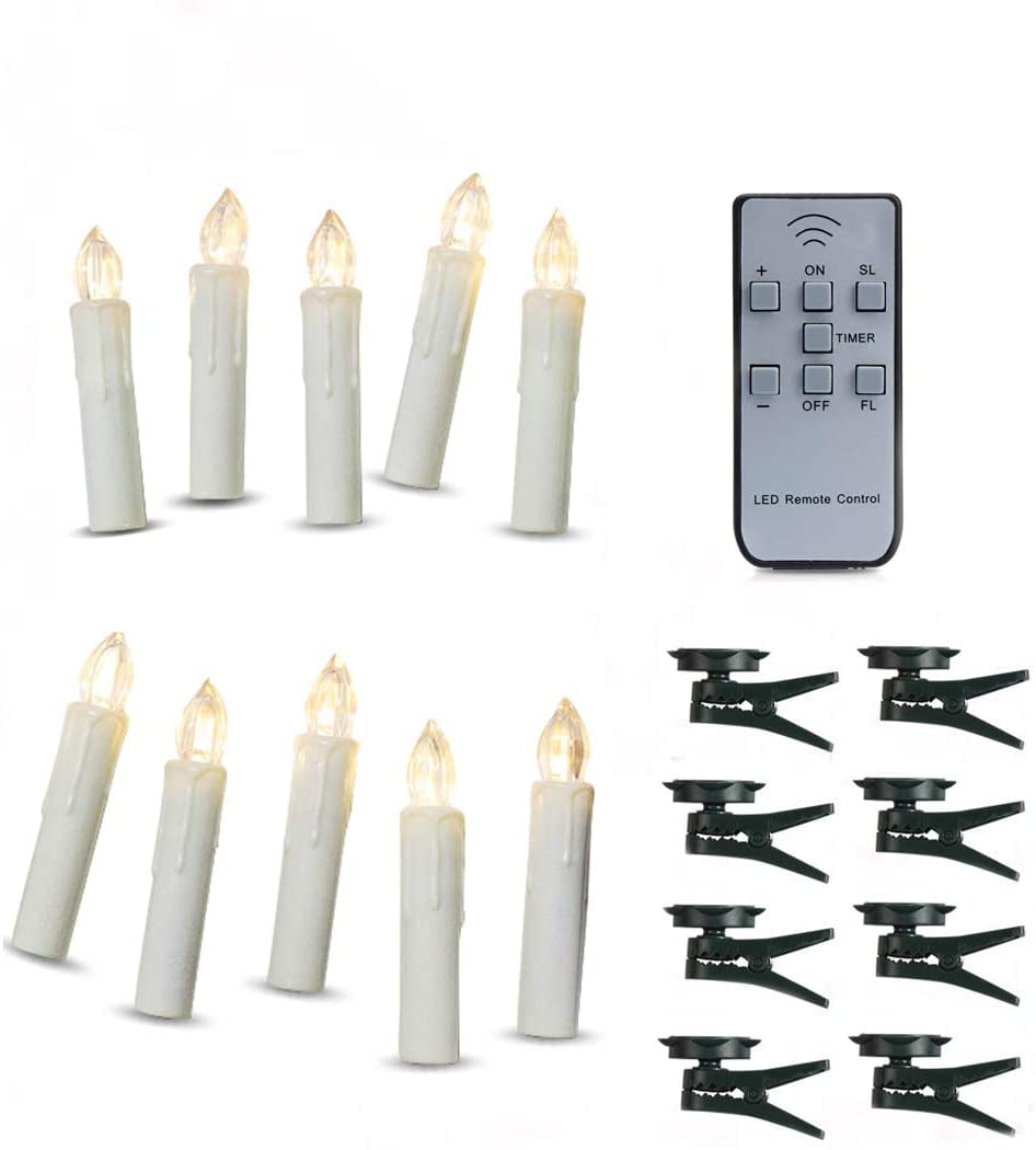 Tapered Dinner Clean Burn Candles Non-Drip Choose From 7 Colours size 6" 12psc 