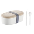 thumbnail image 1 of TIMIFIS Bento Single Microwave Lunch Box Japanese Wood Bento Box Layer Container Storage New Kitchen Gadgets, 1 of 1