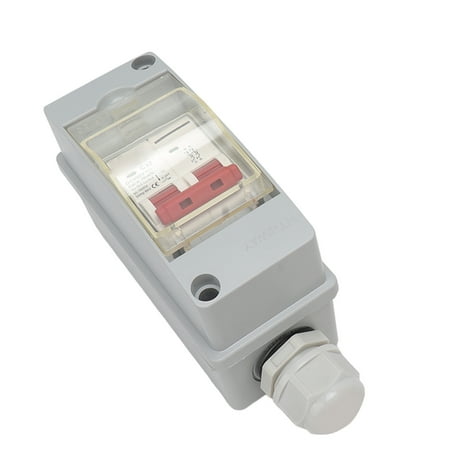 Circuit Breaker, 1 String Input Output Home MCB 32A With Distribution ...