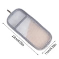 thumbnail image 2 of Dongrere Transparent Zipper Pencil Case Frosted Pen Pouch Multifunction Pen Bag for Office College Supplies, Gray, 2 of 3