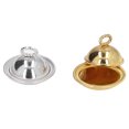 thumbnail image 4 of Mini Jouets de Plateau Alimentaire, Plateau Miniature de Maison de Poupée Réutilisable 2 Pcs Léger Antirouille pour les Enfants pour les Cadeaux, 4 of 8