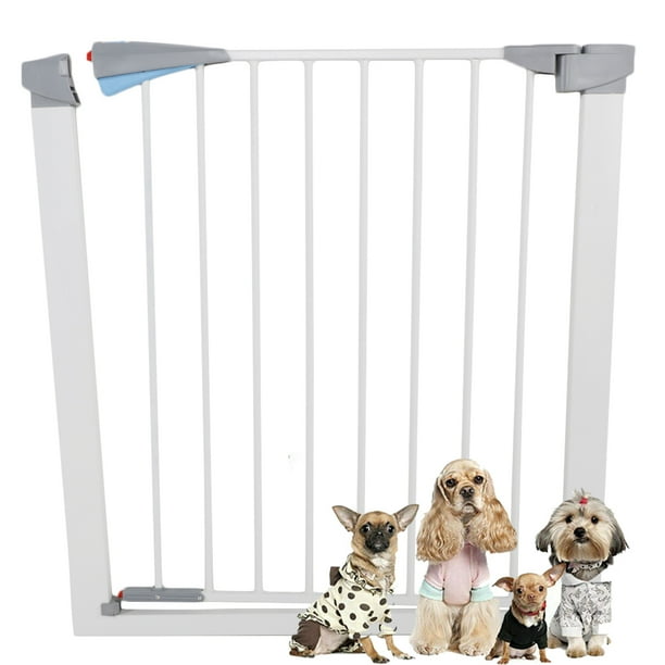 Safe Gate Pet Dog Cat Barrier Guard Fence Walk Through Baby Gate
