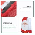 thumbnail image 3 of UPOUART Santa Clause Paper Pinata Red Decor for Christmas Theme Party Hanging Decoration, 3 of 6