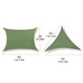 thumbnail image 5 of SDFGTstore Outdoor Anti-UV for Sun Shade Sail Rectangle/for Triangle Waterproof Garden Yard, 5 of 7