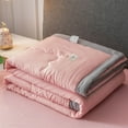 thumbnail image 6 of JingChun Summer Cool Quilt Blanket Summer Ice Blanket Suitable for Hot Sleepers and Night Sweaters Bed Light Ice Blanket Sofa Ice Blanket Fan Summer Sleep Quilt Summer Clearance Under $2.00, 6 of 9