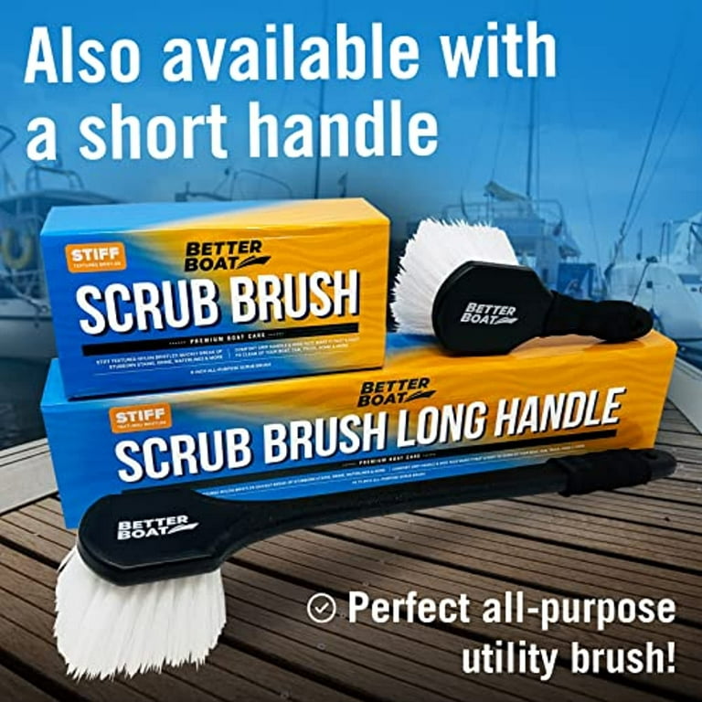 Heavy Duty Scrub Brush with Long Handle