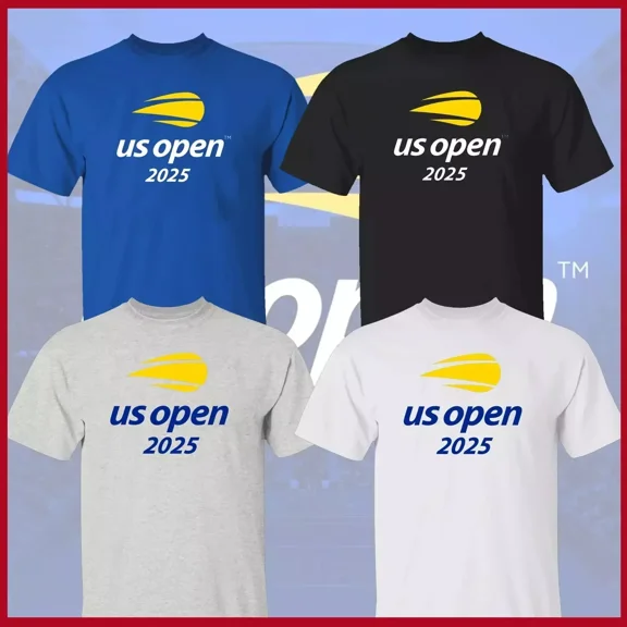 NEW - US Open Tennis 2025 Logo Unisex T Shirt All Size