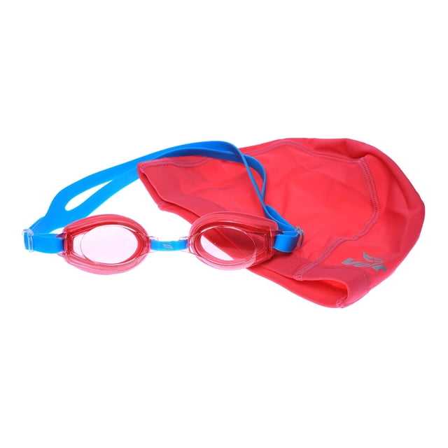 Set de Natación, Gorra Ligera y Goggles, Kit Deportivo para Piscina