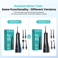 thumbnail image 4 of COSLUS CX50 Water Dental Flosser Pick For Teeth,4 Modes 5 Intensities,Portable Rechargeable Water Dental Flosser Oral Irrigator for Travel Home Black, 4 of 12