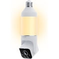 thumbnail image 1 of Restored WYZE Bulb Cam Security Camera, 2K HD Outdoor Light Bulb Camera, Color Night Vision, Dimmable LED Bulb, Motion Detection, Siren Alarm, Works w/Alexa/Google Assistant. Free Expert Support (Refurbished), 1 of 9