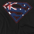 thumbnail image 2 of Superman T-Shirt Australian Shield Unisex Graphic Tee For Men & Women, 2 of 7