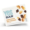 Yes Bar Peanut Butter Dark Chocolate Plant Based Protein, Decadent
