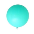 thumbnail image 6 of Efavormart 2 Pack 32" Extra Large Pastel Turquoise Round Latex Balloons Air Helium Balloons Party Balloons, 6 of 10