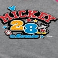 thumbnail image 3 of Disney - Mickey Mouse Pattern Collage - Toddler & Youth Girls Raglan Graphic T-Shirt, 3 of 4