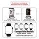 thumbnail image 4 of Smart Watch 8/7/6/5/4/3 Antioxidant Protective Case, 3-pack, 4 of 8